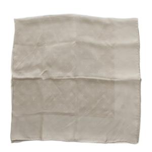 LOUIS VUITTON カレ モナコ モノグラム スカーフ シルク ベージュ M71146