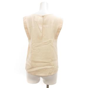 CHANEL AO130 Pre-Owned ブラウス シルク 34 ベージュ P52283V19632