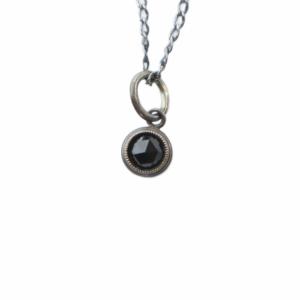 ネックレス アクセサリー ペンダント オニキス Silver925 黒 ブラック GY19 /MQ