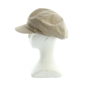BLUE LABEL CRESTBRIDGE キャスケット ハンチング 帽子 キャップ 裏地チェック柄 ベージュ GY19 /MQ