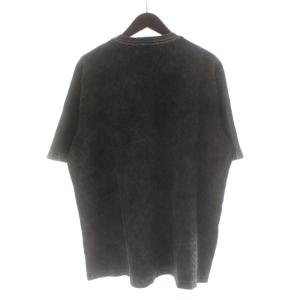 DIESEL タグ付き 23SS T-JUSTRIB Tシャツ 半袖 ヘンリーネック リブ ロゴワッペン カットソー