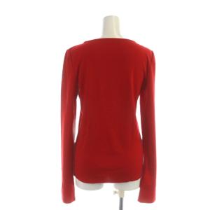 FOXEY 27665 ニット カットソー ウール 38 レッド
