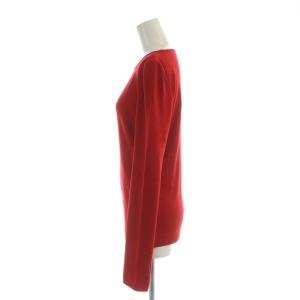 FOXEY 27665 ニット カットソー ウール 38 レッド