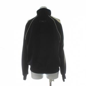 DOUBLE STANDARD CLOTHING エッセンシャル ESSENTIAL 24AW アクアスーティングトラックジャケット 上着 F 黒 ブラック