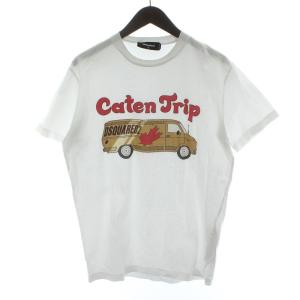 22SS クールケイティントリップTシャツ cool caten trip プリント 白 ホワイト M