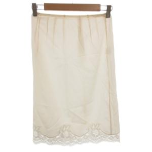 DOLCE&GABBANA タグ付き タイトスカート 総レース ペチコート付き ひざ丈 38 白 ホワイト F4BOYT /FF GY19