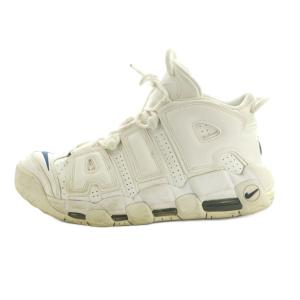 Air More Uptempo White/Midnight Navy スニーカー US9.5