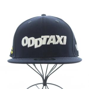 NEW ERA × ODDTAXI オッドタクシー 9FIFTY キャップ 野球帽 スナップバック ネイビー 刺繍 GY01