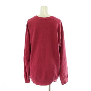 HYSTERIC GLAMOUR DRIVE IN スウェット トレーナー サーマル S ピンク 長袖 クルーネック ロゴプリント 02191CS01