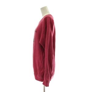 HYSTERIC GLAMOUR DRIVE IN スウェット トレーナー サーマル S ピンク 長袖 クルーネック ロゴプリント 02191CS01