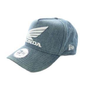 × HONDA ホンダ WASHED DENIM CAP キャップ デニム ロゴ インディゴ タグ付き