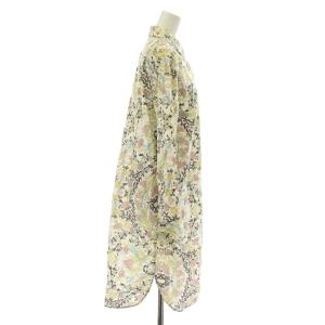 MAX MARA WEEKEND LINE シャツワンピース 長袖 ひざ丈 花柄 総柄 42 マルチカラー 522130816 /XZ GY64