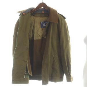 burberrys 80s 英国製 ジャケット ミリタリー 48R オリーブグリーン