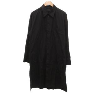 S'YTE シャツワンピース 3 黒 ブラック マキシ ロング UV-B59-080 /JS GY42