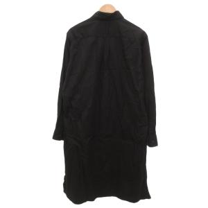 Yohji Yamamoto S'YTE シャツワンピース 3 黒 ブラック マキシ ロング UV-B59-080 /JS GY42