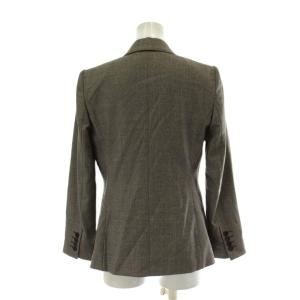 Max Mara テーラードジャケット ウール pure new wool 36 茶 ブラウン 長袖 /PP GY42