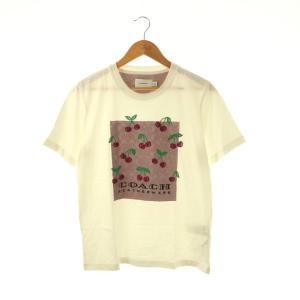 Tシャツ カットソー シグネチャー チェリー M ホワイト マルチカラー /ES GY42