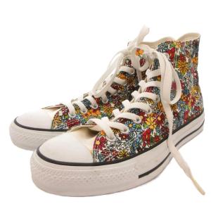 CONVERSE ALL STAR BLOOM HI WHITE スニーカー シューズ ハイカット 花柄 27 マルチカラー