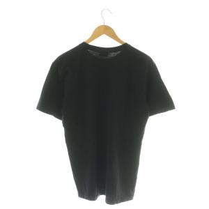 STUSSY Tシャツ カットソー ロゴ M ブラック グリーン /DF GY01