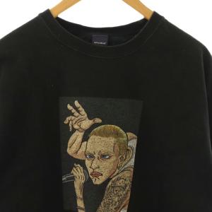 APPLEBUM My Name Is Tee Tシャツ カットソー プリント XXL ブラック マルチカラー /ES GY01