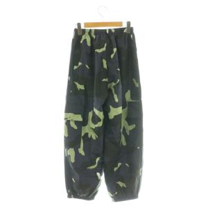 adidas Originals カーゴパンツ ナイロン カモフラ柄 S ネイビー グリーン HF4883 /DF GY01