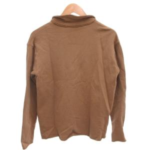 Frank&Eileen フランクアンドアイリーン セットアップ プルオーバー パンツ  Vネック カットオフ ジョガー XS 茶 ブラウン /FF GY64