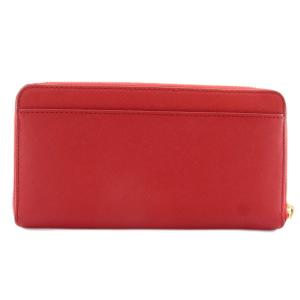 kate spade new york 長財布 レザー ラウンドファスナー ロゴ ゴールド金具 赤 レッド /XZ GY64