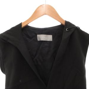 DIOR HOMME ベスト フード ウール ブラック 44 0E3160700559