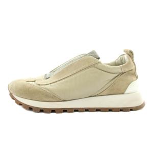 スニーカー スエード モニーレ 36 ベージュ