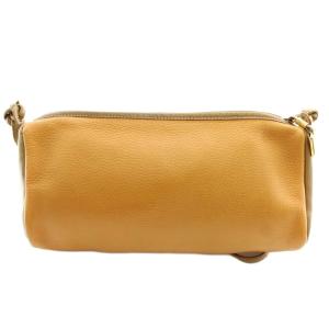 LOEWE ヴィンテージ ショルダーバッグ アナグラム ブラウン