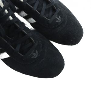 adidas JP7009 ADIRACER LO スニーカー シューズ 靴 ロゴ スエード 26.5cm 黒 ブラック