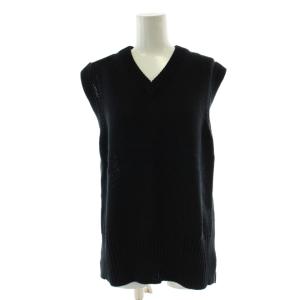 タグ付き 23SS インスパイア Vネック ベスト INSPIRE V NECK VEST S 黒 ブラック
