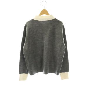 CLAUDIE PIERLOT ニット セーター 長袖 グレー /HK GY19