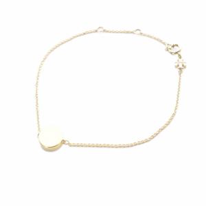 TORY BURCH ブレスレット メタル ゴールド色 ブラック 90284 /SR GY19