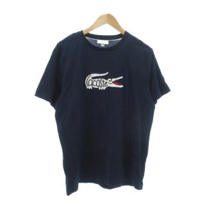 レギュラーフィット Tシャツ L 半袖 ビッグロゴ 紺 ネイビー TH478LJ /NU GY44