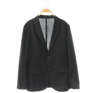23SS TWウォッシャブルトロ テーラードジャケット M ブラック 3222-186-3679 /TK