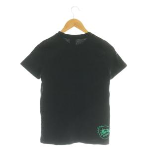 STUSSY Tシャツ RHYTHM MAKES シャドーマン M ブラック /DF GY01