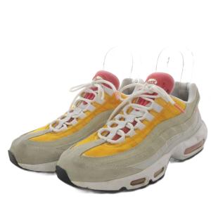 NIKE AIR MAX 95 ESSENTIAL スニーカー US9.5 ホワイト イエロー