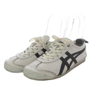 Onitsuka Tiger メキシコ 66 mexico 66 スニーカー ローカット レザー US5 ホワイト ブラック /YO23