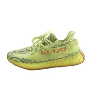 YEEZY BOOST 350 V2 スニーカー シューズ ニット US9.5 27.5cm 黄緑 B37572