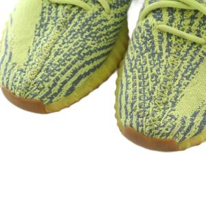 adidas Originals YEEZY BOOST 350 V2 スニーカー シューズ ニット US9.5 27.5cm 黄緑 B37572