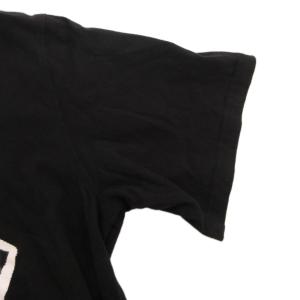 MONCLER Tシャツ 半袖 ロゴプリント クロップド XS 黒 ブラック H10938C00009 829FB /JS