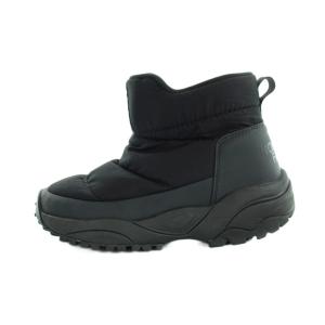 NS99M61K SUPANTA BOOTIE ショートブーツ ラウンドトゥ ロゴ ナイロン 24cm