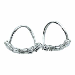 SWAROVSKI millenia cocktail RING リング アクセサリー 指輪 クリスタル 13号 15号 シルバー色