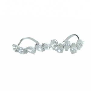 SWAROVSKI millenia cocktail RING リング アクセサリー 指輪 クリスタル 13号 15号 シルバー色