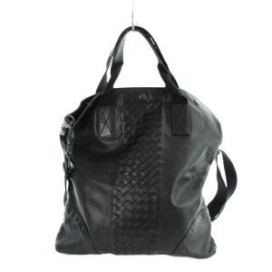 BOTTEGA VENETA 273312 トートバッグ ショルダー 2WAY イントレチャート ブラック