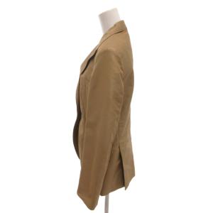 JIL SANDER テーラードジャケット ピークドラペル 2B ライトブラウン /YJ GY19