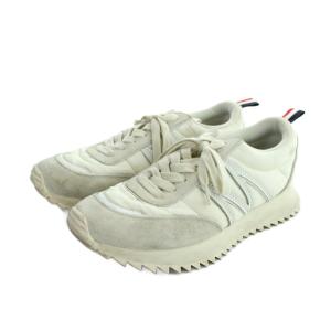 MONCLER PACEY LOW TOP SNEAKES 43 ホワイト