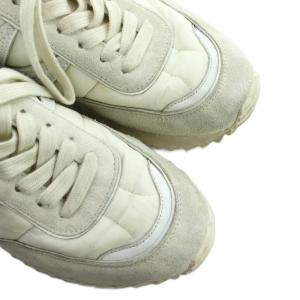 MONCLER PACEY LOW TOP SNEAKES 43 ホワイト