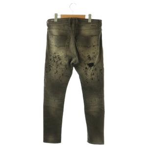 DIESEL D.N.A. テパー TEPPHAR デニムパンツ スキニー ダメージ加工 W29-L30 グレー /SS